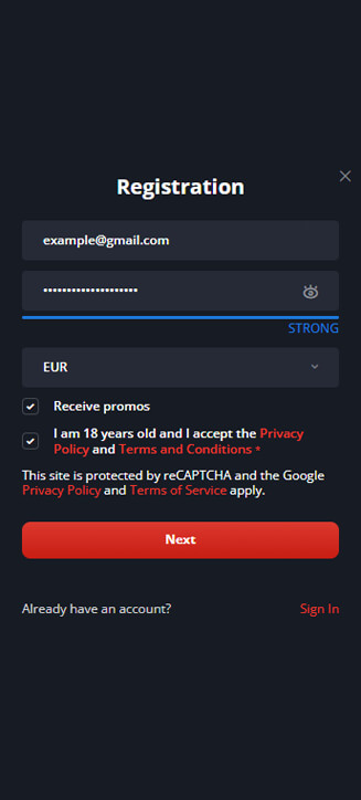 LamaBet registration process on mobile LamaBet registration process on mobile