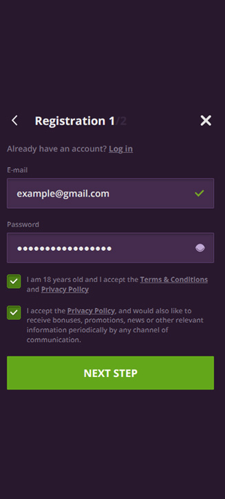 MalinaCasino registration process on mobile MalinaCasino registration process on mobile